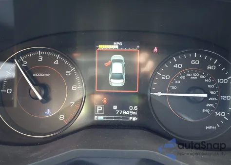 2018 Subaru Crosstrek 2.0I Premium z USA, uszkodzony, nr VIN JF2GTADC0JH239648